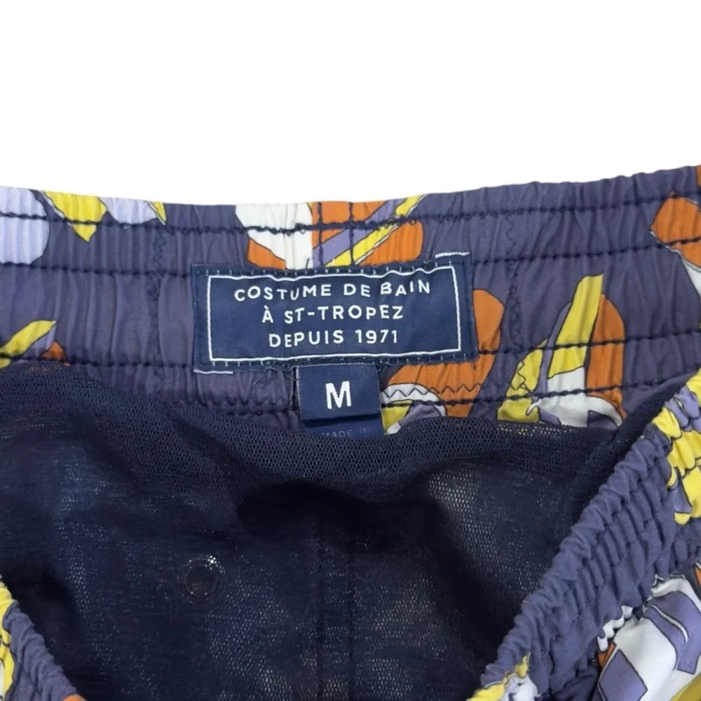 Vilebrequin x Palm Angels Men's Medium Geometric PA Monogram Logo 5